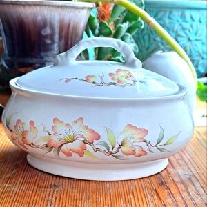 Vintage dish with lid.